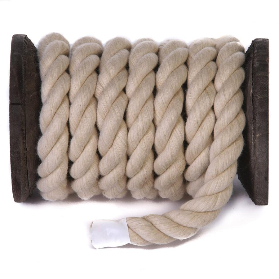 Ravenox Tan Twisted Cotton Rope | Super-Soft Manila Alternative