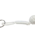 Ravenox Adjustable Monkey Fist Paracord Keychain in White (682463745)